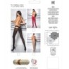 Tiopen 005 Röda Tights 3/4 60 Den
