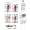 Tiopen 007 Чорапи Бял 1/2 20 Den