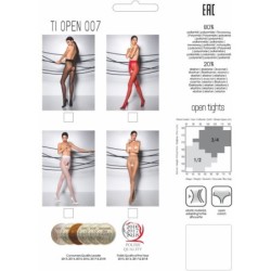 Tiopen 007 Strømper Sort 3/4 20 Den