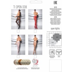 Tiopen 008 Чорапи Бял 1/2 30 Den