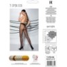 Tiopen 009 Svarta Tights 3/4 20 Den