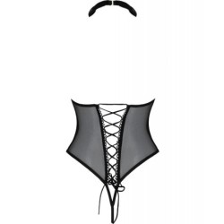 Trisha Body Ouvert Noir L/Xl