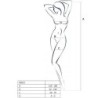 Woman Bs013 Bodystocking Czarny Rozmiar Uniwersalny