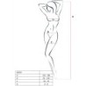 Woman Bs024 Bodystocking Wit One Size