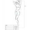 Woman Bs031 Bodystocking Črna Univerzalna Velikost