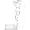 Woman Bs032 Bodystocking Rød One Size