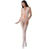 Woman Bs065 Bodystocking Blanco Talla Unica