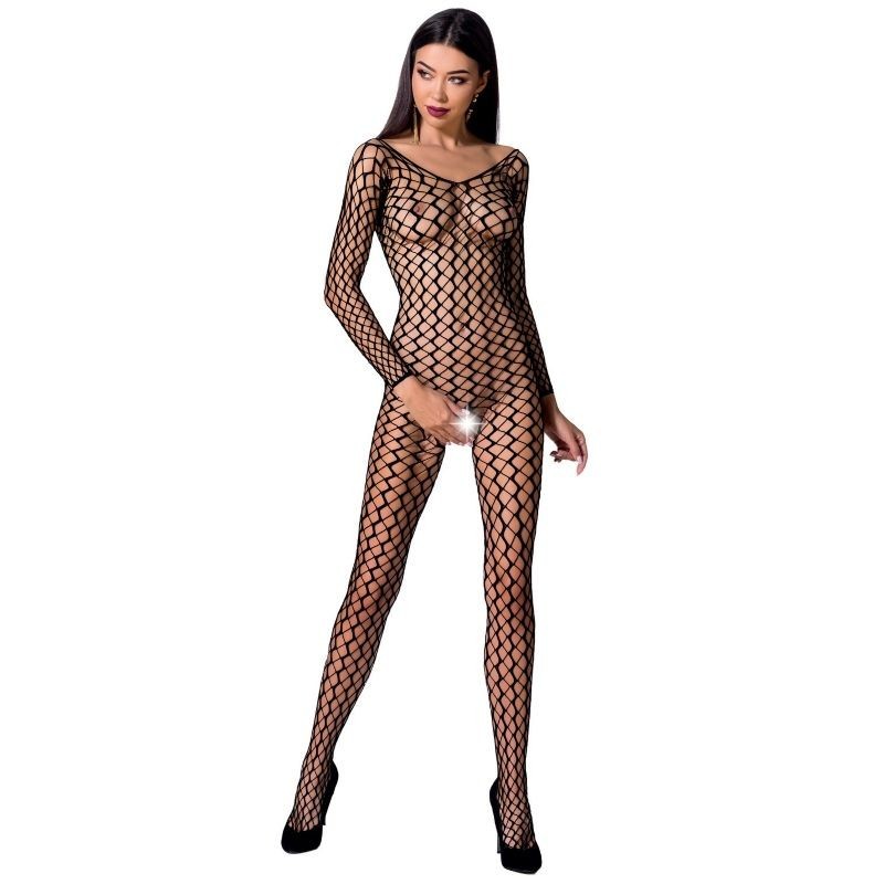Woman Bs068 Bodystocking Melns Viens Izmērs Woman Bs068 Bodystocking Melns Viens Izmērs