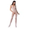 Naiste Bs069 Bodystocking Valge Üks Suurus