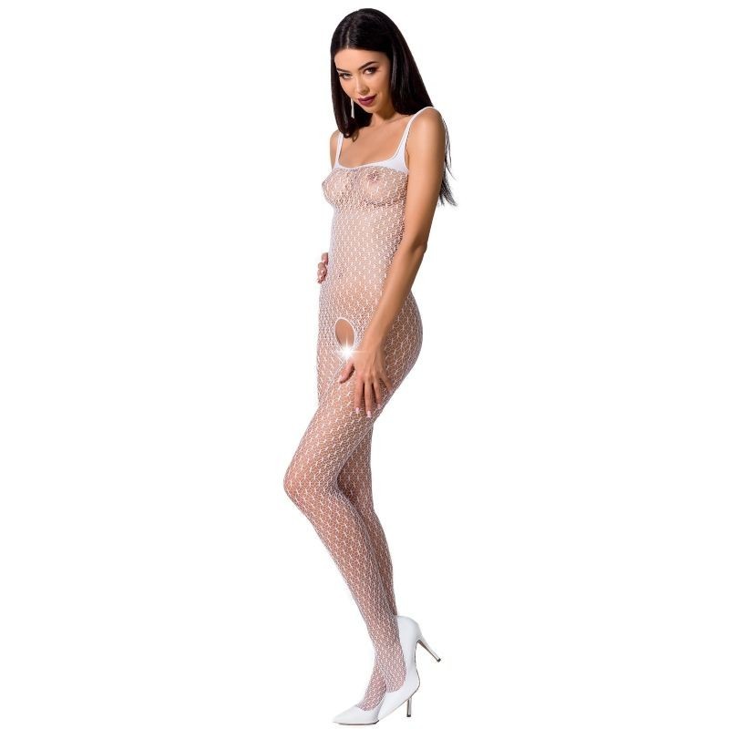 Ženska Bs071 Bodystocking Bijela Univerzalna Veličina