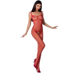 Woman Bs071 Bodystocking Rojo Talla Unica