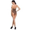 Woman Bs087 Bodystocking Negre Talla Única