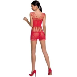 Woman Bs090 Bodystocking Rosso Taglia Unica