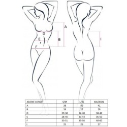 Woman Jolene Corset Fekete S/M Méret