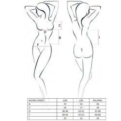 Woman Katriss Corset Negro Talla L/Xl