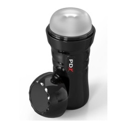 Slide & Glide Transparent Self-Lubricating Masturbator