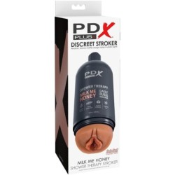 Masturbator Stroker Discreet Shampoo Fles Ontwerp Milk Me Honey Caramel