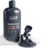 Masturbátor Stroker Diskrétní Design Lahvičky Šamponu Soothing Scrub Karamel