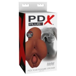 Pick Your Pleasure Kahekordne Masturbaator Pruun