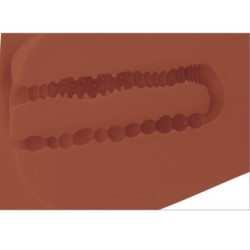 Torso Masturbador Ez Bang Feminino Realista Marrom