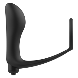 Analni čep Vibrator z Obročem za Penis