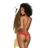 Dangerous Darling Tanga Rojo L/Xl