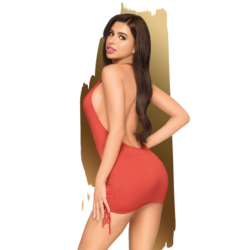 Earth Shaker Mini Crvena Haljina L/Xl