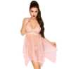 Naughty Doll Babydoll Розов L/Xl