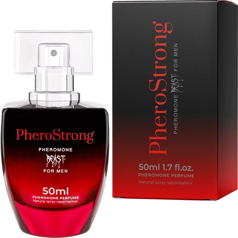 Perfume Com Feromonas Beast Para Homem 50 ml