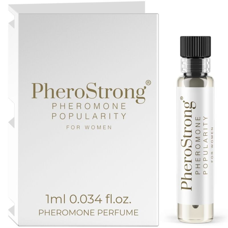 Perfume Com Feromonas Popularity Para Mulher 1 Ml