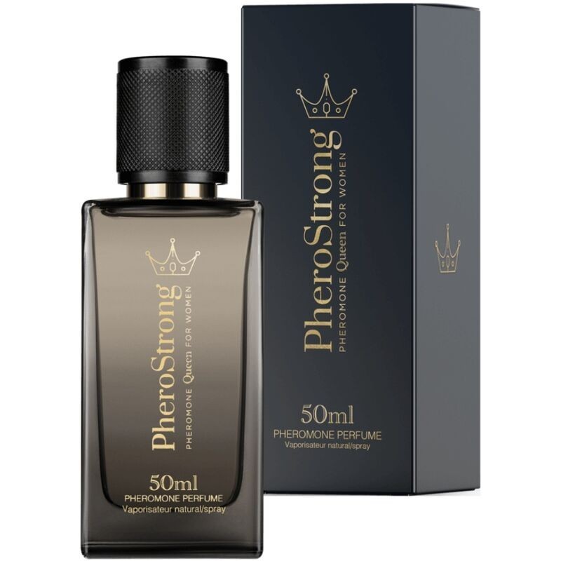 Perfume com Feromonas Queen Para Mulher 50 Ml