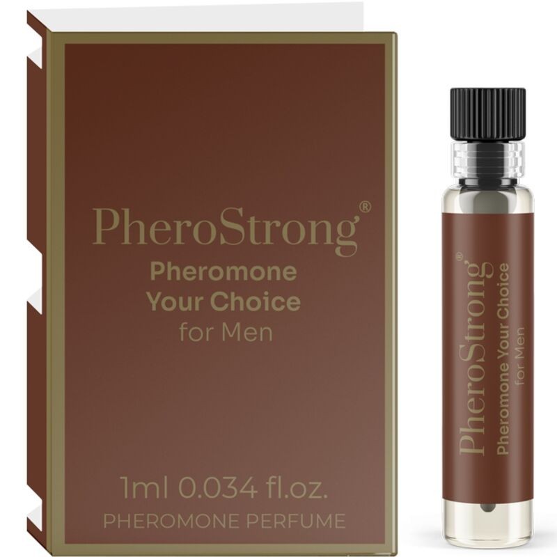 Perfume Com Feromonas Your Choice Para Homem 1 Ml