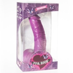 Connor Realistyczne Dildo Fioletowe 16 cm