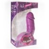 Elian Realistinen Dildo Lila 17,5 cm