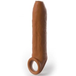 Sleeve Uncut 17,78 Cm Com Alça Caramelo