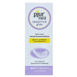 Med Sensitive Glide Lubricante Base Agua 2 Ml