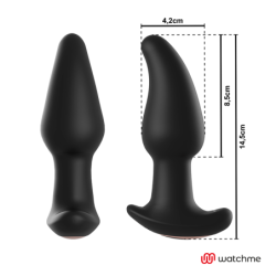 Watchme Control Remot Plug Anal Vibrador Amb Rotació De Perles Amadeus