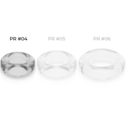Super Flexível E Resistente Anel Peniano 3.8Cm Pr04 Clear