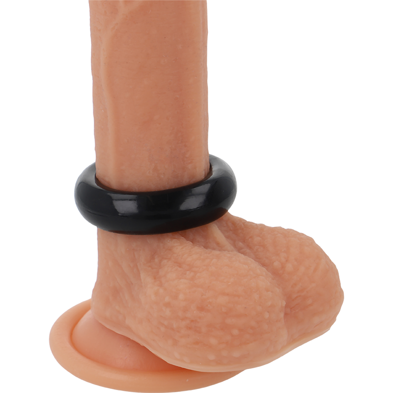 Super Flexibilní A Odolný Penilní Kroužek 3.8Cm Pr04 Černý