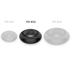 Super Flexibler & Widerstandsfähiger Penisring 4.5Cm Schwarz