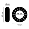 Potenziando - Anello Pene Super Flessibile E Resistente 4.5Cm Pr07 Trasparente