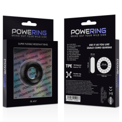 Anello Pene Super Flessibile e Resistente 4.5Cm Pr07 Nero
