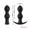 Watchme Plug Vibrador Anal Tiberio com Controlo Remoto