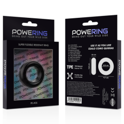 Super Flexível e Resistente Anel Peniano 4.8Cm Pr05 Preto