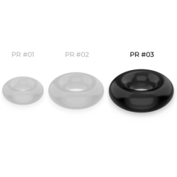 Super Flessibile e Resistente Anello Pene 5Cm Pr03 Nero