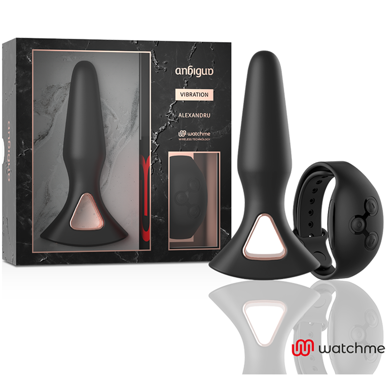 Watchme Daljinski Upravljalnik Vibrator Analni Čep Alexandru