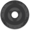 Anello Pene Super Flessibile e Resistente 5Cm Pr08 Nero