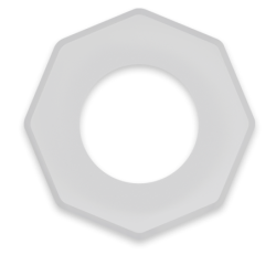 Super Flessibile e Resistente Anello Pene 5Cm Pr10 Clear