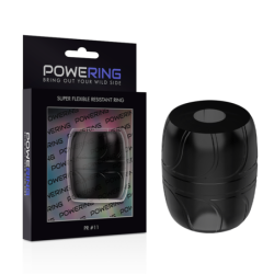 Super Flexível e Resistente Anel Peniano 5 Cm Pr11 Preto