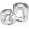 Super Flexível e Resistente Anel Peniano Duplo Pr09 Clear